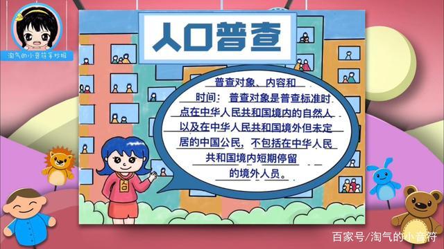 人口普查的时候手抄报 手抄报模板大全