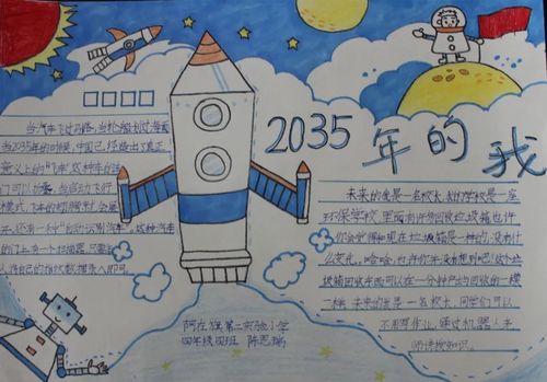 2035未来祖国科幻手抄报 2023手抄报