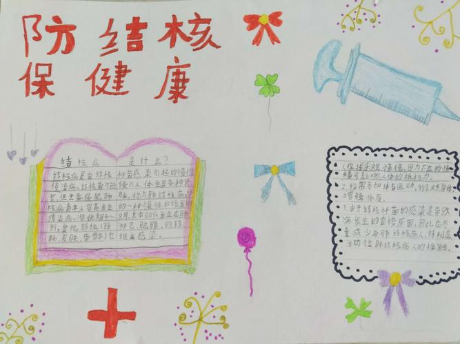结核病防控健康教育手抄报 健康教育手抄报