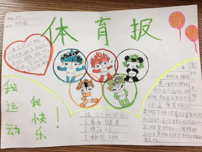 体育小学生小学生手抄报 小学生体育手抄报