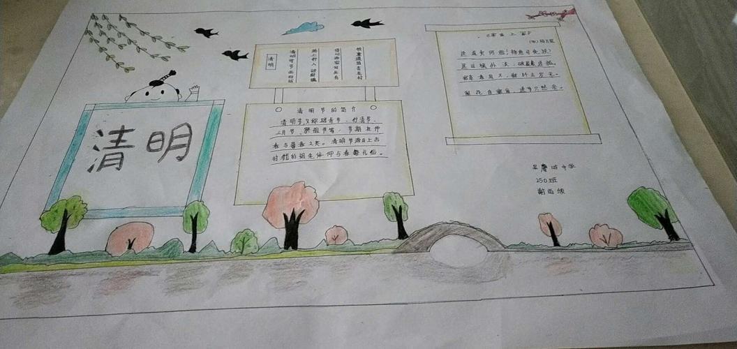 文明祭扫为主题的手抄报 爱为主题的手抄报