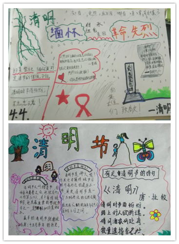 文明祭扫为主题的手抄报 爱为主题的手抄报