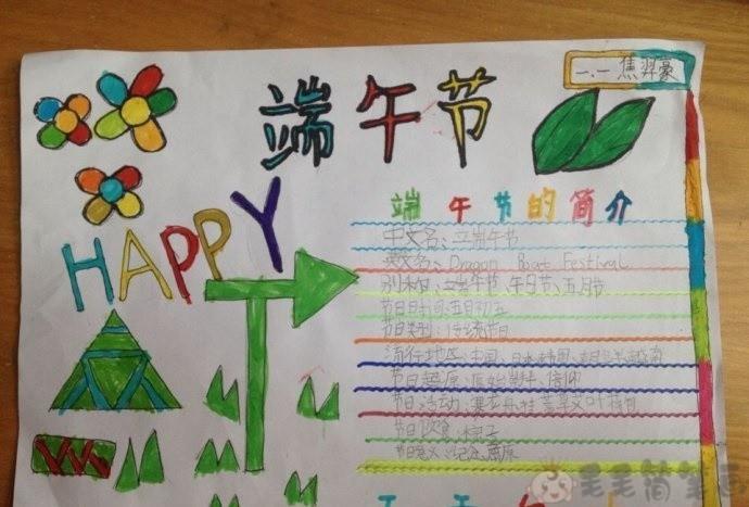 我国的传统节日端午节手抄报 传统节日手抄报