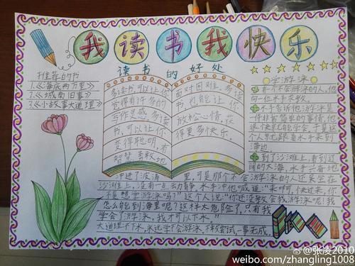 小学生五年级简单漂亮手抄报 简单漂亮的手抄报