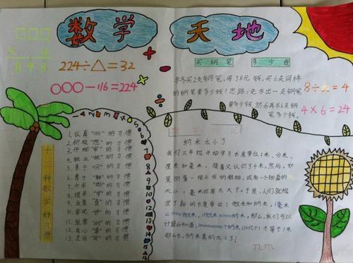 小学生五年级简单漂亮手抄报 简单漂亮的手抄报