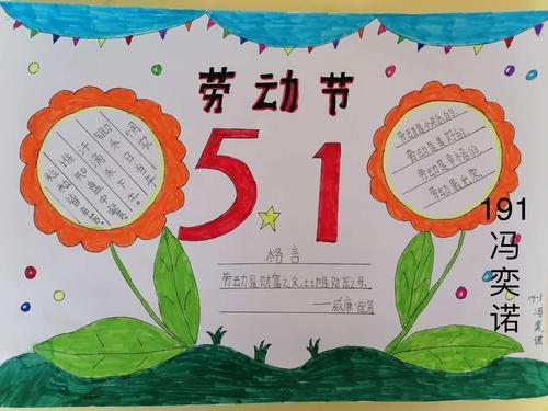 关于劳动的漂亮一等奖手抄报 一等奖手抄报