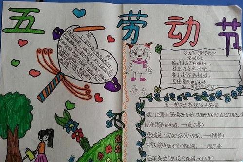 关于劳动的漂亮一等奖手抄报 一等奖手抄报