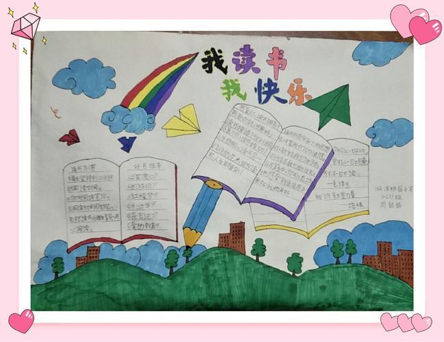 健康成长快乐阅读手抄报 健康成长手抄报
