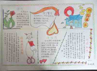 高尚聪慧的孩子的手抄报 高尚手抄报