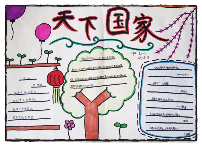有关天下国家手抄报 国家手抄报
