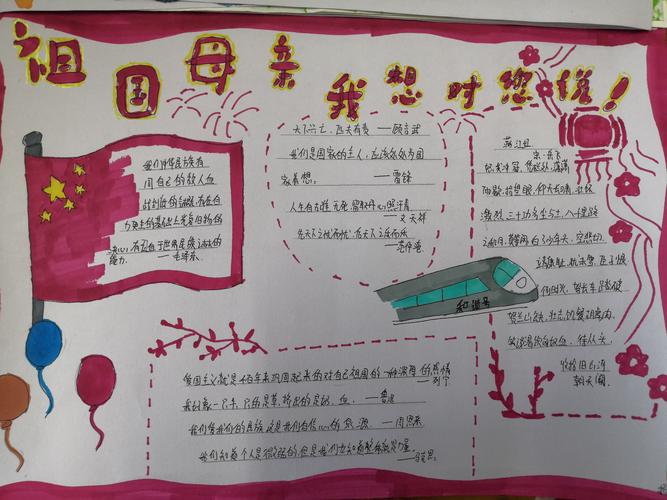 共筑中国手抄报 中国手抄报
