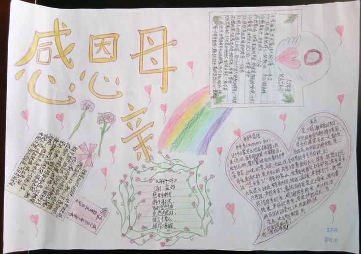 一等奖感恩妈妈手抄报 一等奖手抄报