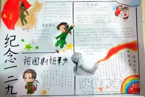 十二月九号手抄报 手抄报高清