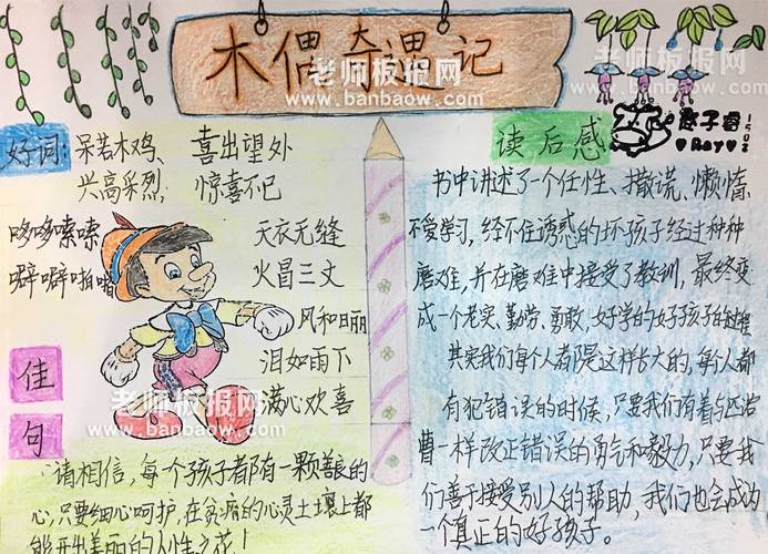 关于书和课本的手抄报 手抄报图片大全集