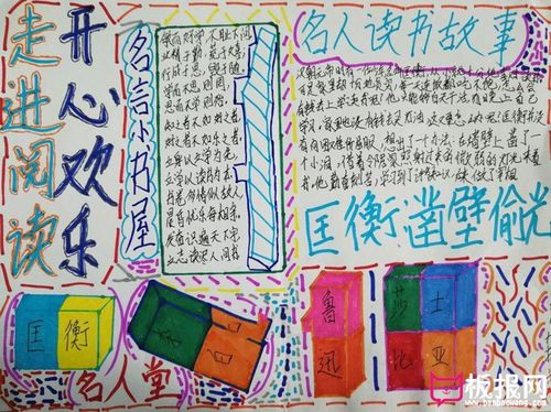 读书日一等奖手抄报 一等奖手抄报