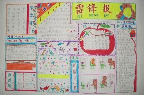 三年级又简单又漂亮的雷神手抄报 简单漂亮的手抄报