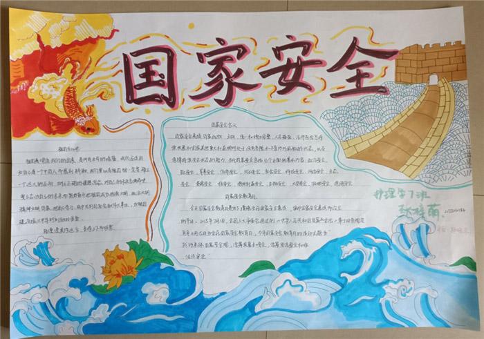 全国国家安全教育手抄报 国家安全手抄报