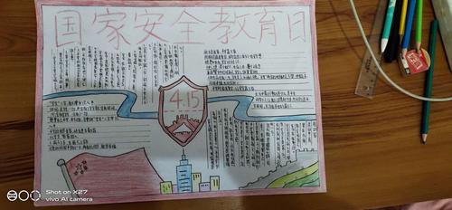 全国国家安全教育手抄报 国家安全手抄报