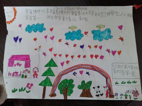 小学一等奖安全手抄报 一等奖手抄报