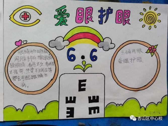 爱眼日爱护眼睛手抄报 爱眼日手抄报