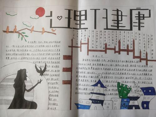 初中生心理科手抄报 初中生手抄报