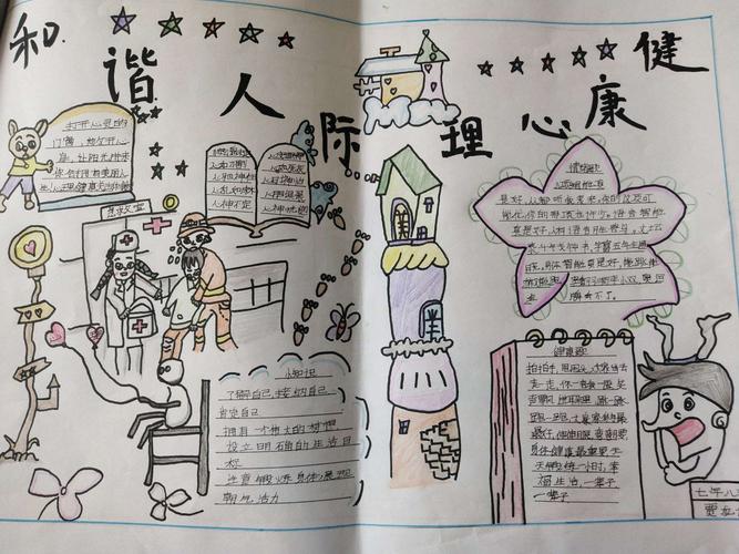 初中生心理科手抄报 初中生手抄报