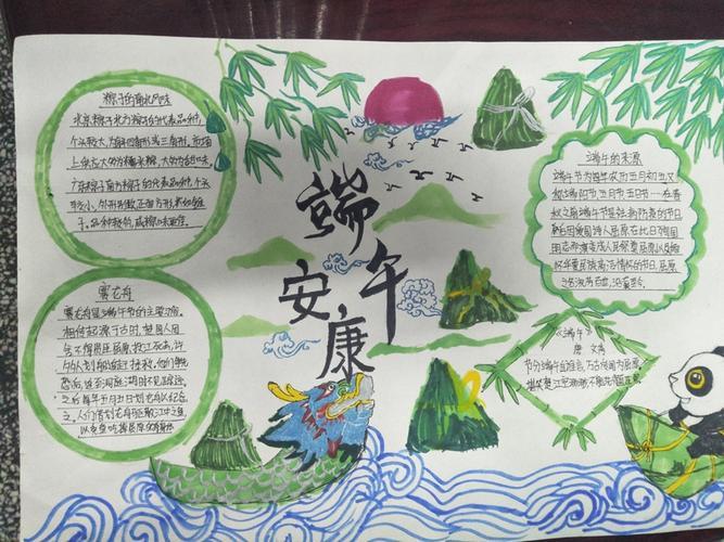 端午节一等奖的手抄报 一等奖手抄报