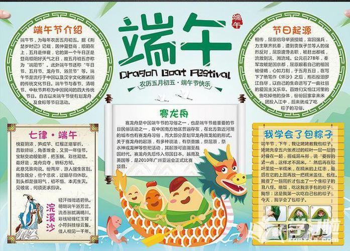 端午节一等奖的手抄报 一等奖手抄报