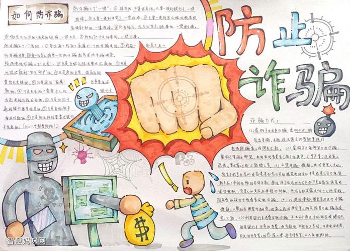 防诈反诈教育宣传手抄报 宣传手抄报