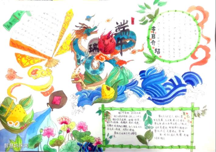全国一等奖端午手抄报 全国一等奖手抄报