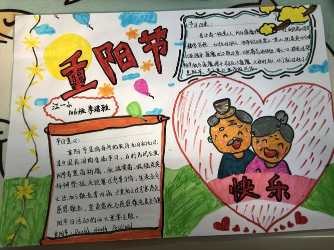弘扬中华民族尊老敬老传统美德手抄报 尊老敬老的手抄报