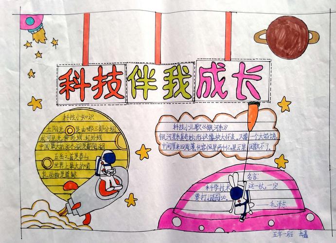 小学生科技科学手抄报 小学生科学手抄报
