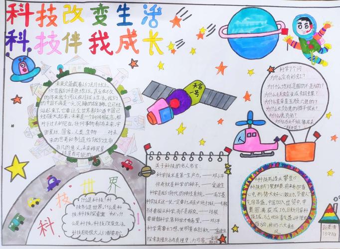 小学生科技科学手抄报 小学生科学手抄报