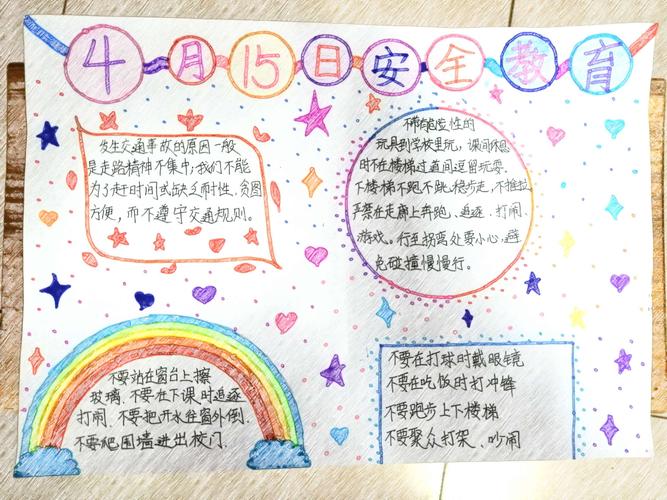 4月15曰国家安全教育手抄报 国家安全手抄报