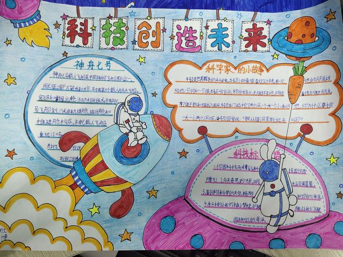 小学生科技科学手抄报 小学生科学手抄报