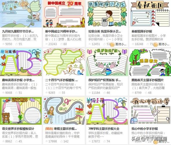 不用写字的普通话手抄报 普通话手抄报
