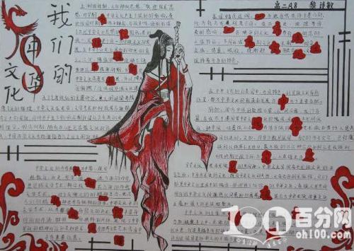 初中生超好看的手抄报 好看的手抄报