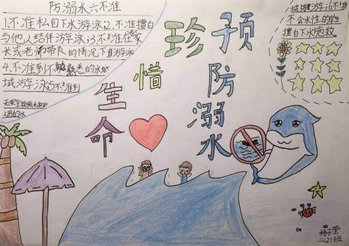 二三年级防溺水手抄报 防溺水手抄报