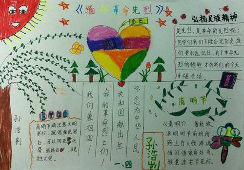 向英雄人物致敬的手抄报 英雄手抄报