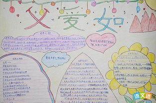 画多字少的父亲节手抄报 字少的安全手抄报