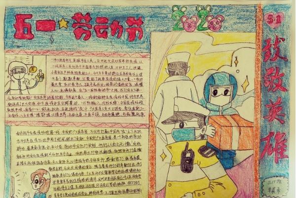 一等奖劳动主题的手抄报 一等奖手抄报