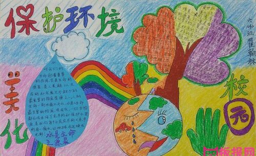 有关环境教育和环境保护的手抄报 环境保护手抄报