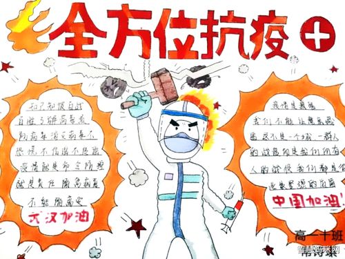 抗击新型冠型肺炎手抄报 手抄报图片大全集