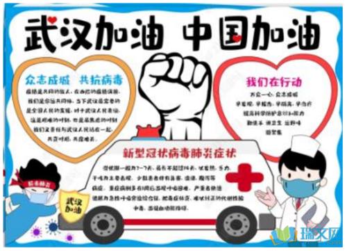 抗击新型冠型肺炎手抄报 手抄报图片大全集