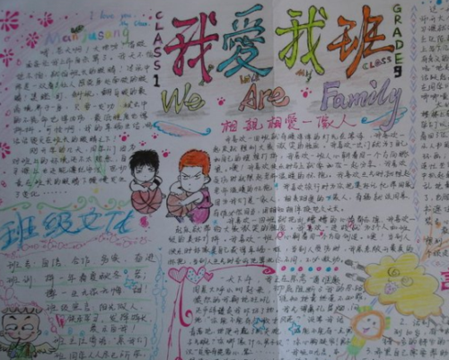 爱校尊师爱友的手抄报 我爱校园手抄报
