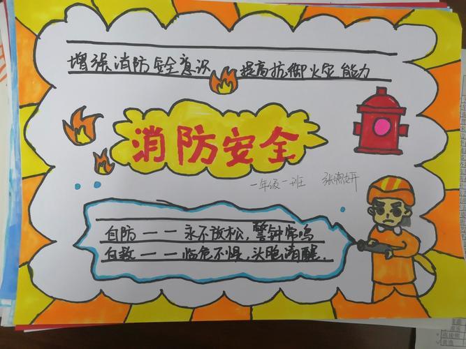高难度119消防安全手抄报 消防安全手抄报