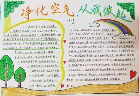 关于雾霾保护坏境的手抄报 保护环境的手抄报