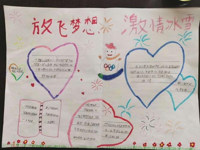关于快乐阅读放飞梦想主题手抄报 放飞梦想手抄报