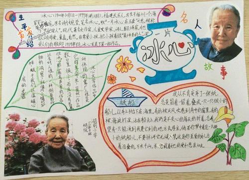 名人杰出人物手抄报 名人手抄报