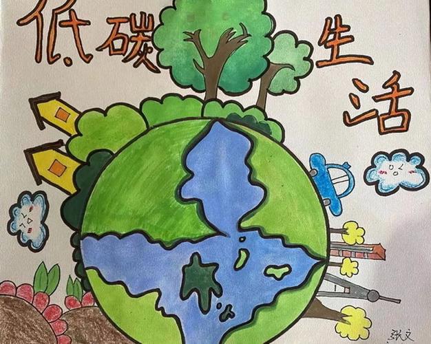 有关于节能减排生态绿色的手抄报 节能减排手抄报